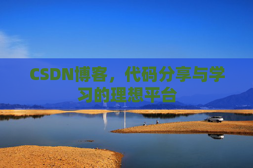 CSDN博客，代码分享与学习的理想平台